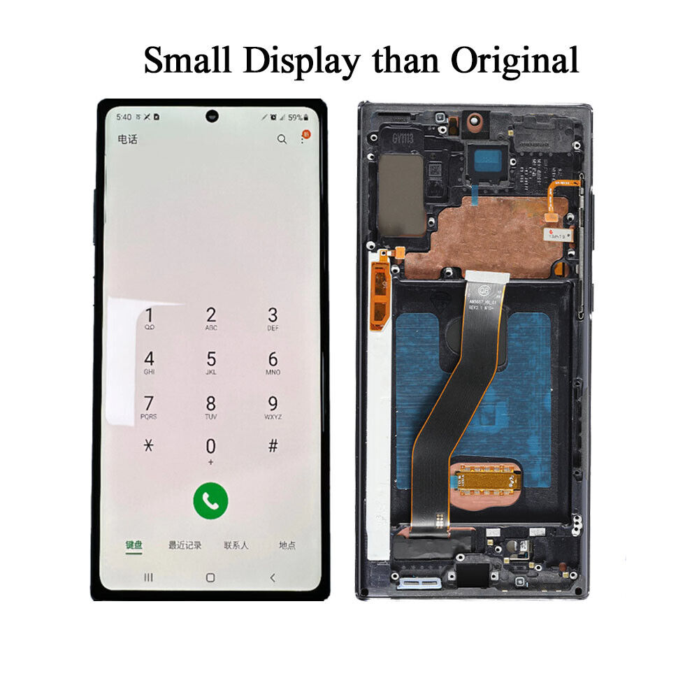 شاشة سامسونج Note10 Plus Oled - Small size